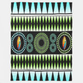 Chevron Pattern Fleece Deken (Voorkant)