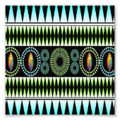 Chevron Pattern Foto Afdruk (Voorkant)