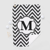 Chevron Pattern Golfhanddoek (Insitu)