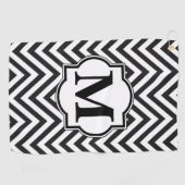 Chevron Pattern Golfhanddoek (Horizontaal)