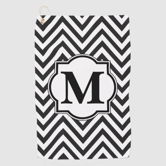 Chevron Pattern Golfhanddoek (Voorkant)