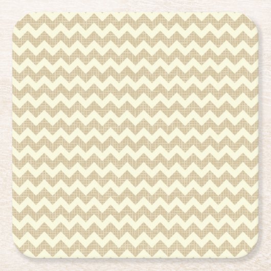 Chevron Pattern Kartonnen Onderzetters (Voorkant)