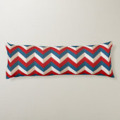 Chevron Pattern Lichaamskussen (Achterkant)