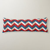 Chevron Pattern Lichaamskussen (Voorkant)