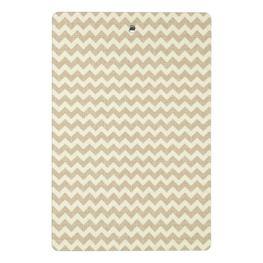 Chevron Pattern Mini Klembord (Achterkant)