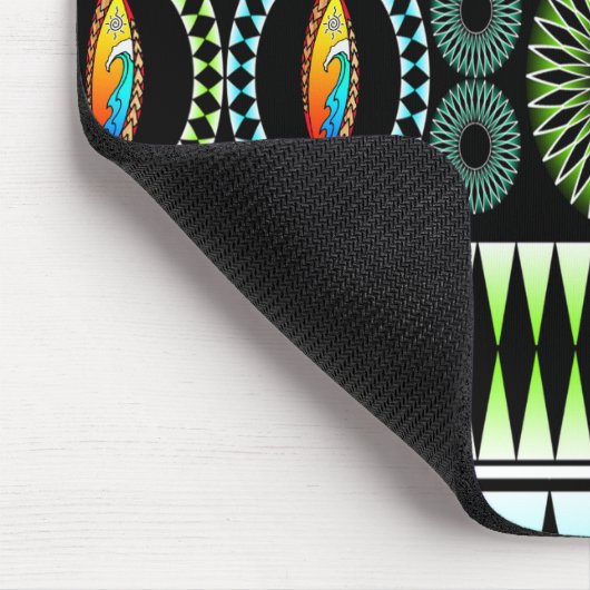 Chevron Pattern Muismat (Hoek)