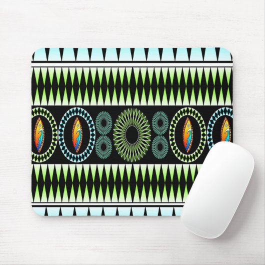 Chevron Pattern Muismat (Met muis)