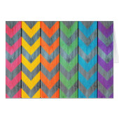 Chevron Pattern on Wood Texture by Shirley Taylor (Voorkant Horizontaal)