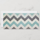 Chevron Pattern op metaal textuur door Shirley Tay (Achterkant)