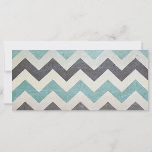 Chevron Pattern op metaal textuur door Shirley Tay (Voorkant)