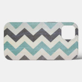 Chevron Pattern op metaal textuur door Shirley Tay Case-Mate iPhone Case (Achterkant (horizontaal))