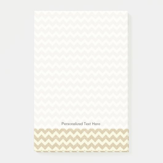 Chevron Pattern Post-it® Notes (Voorkant)