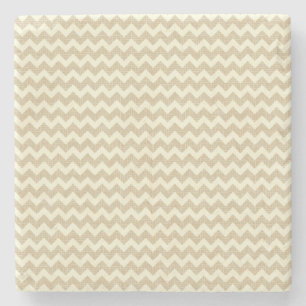 Chevron Pattern Stenen Onderzetter