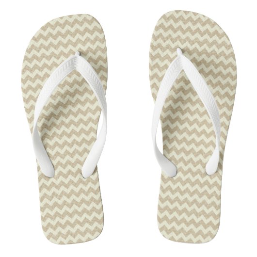 Chevron Pattern Teenslippers (Voetbed)