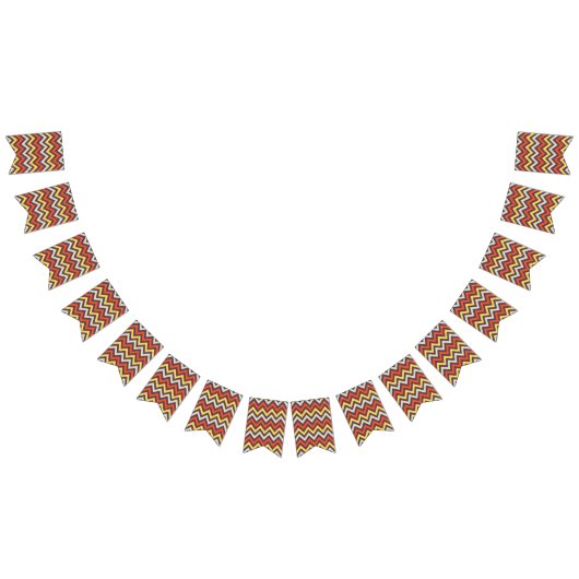 Chevron Pattern Vlaggetjes (Alle)