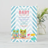 Chevron Rainbow - Eigenaren van bomen in het Baby  Kaart (Staand voorkant)