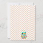 Chevron Rainbow - Eigenaren van bomen in het Baby  Kaart (Achterkant)