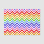 Chevron Rainbow Tissuepapier (Voorkant)