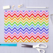 Chevron Rainbow Tissuepapier (Craft)