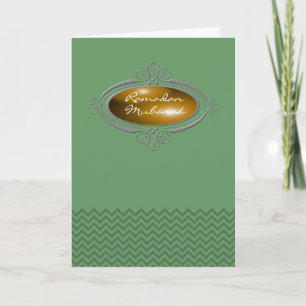 Chevron Ramadan Mubarak Kaart
