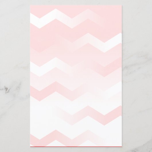 Chevron Red & White-artikelen voor handschrift (Achterkant)