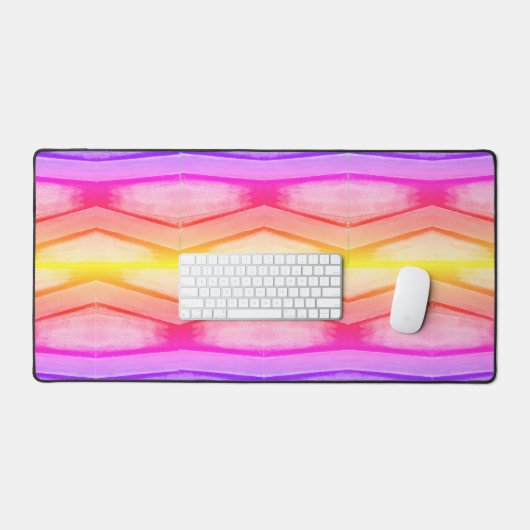 Chevron regenboog bureaumat (Keyboard & Muis)