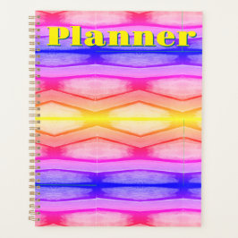 Chevron regenboog planner
