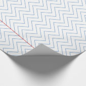 Chevron Ruled Notitieboek Paper - Wrappapier Cadeaupapier (Hoek)