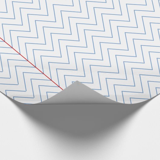 Chevron Ruled Notitieboek Paper - Wrappapier Cadeaupapier (Hoek)