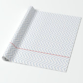 Chevron Ruled Notitieboek Paper - Wrappapier Cadeaupapier (Uitgerold)