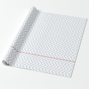 Chevron Ruled Notitieboek Paper - Wrappapier Cadeaupapier