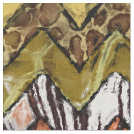 Chevron Safari Stof