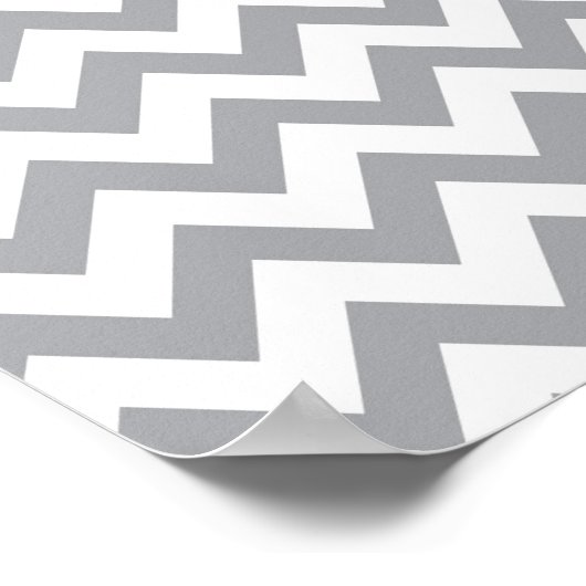 Chevron Six Letter Name Growth Chart Poster (Hoek)