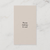 Chevron Soft Visitekaartje (Achterkant)