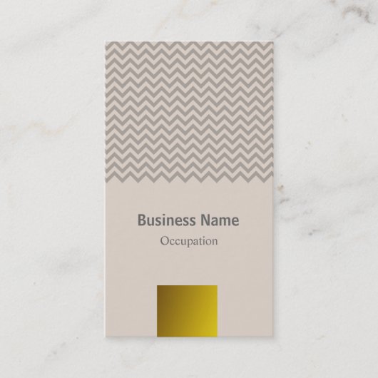 Chevron Soft Visitekaartje (Voorkant)