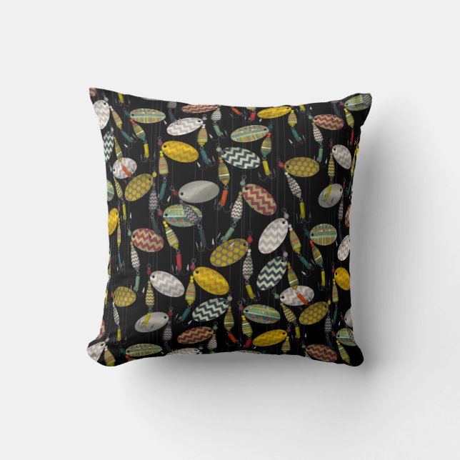 chevron spinners kussen (Voorkant)