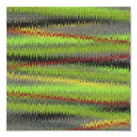 Chevron Stedelijk Abstract Foto Afdruk (Voorkant)