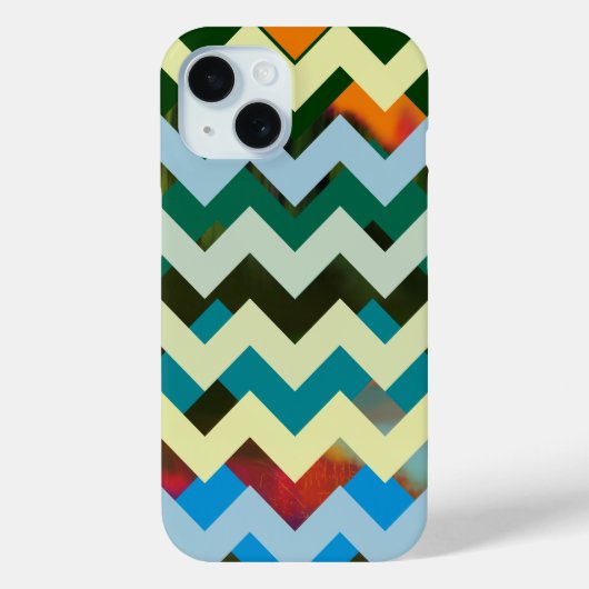 chevron - stijlvol gelaagd Case-Mate iPhone case (Achterkant)