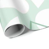 Chevron Streep Geometrisch Cadeaupapier (Rol Hoek)