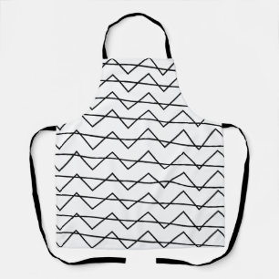 Chevron Streep Schort