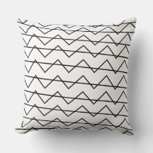 Chevron streep zwart-wit geometrisch patroon