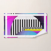 Chevron Strepen Driehoeken Bad Handdoek (Handdoek)