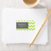 Chevron Stripes Etiket (Insitu)