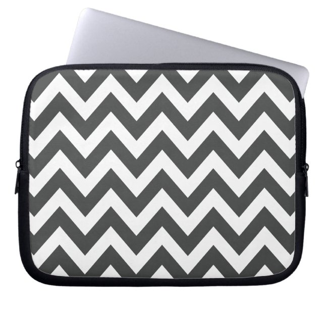 CHEVRON STRIPES | LAPTOPSLAG LAPTOP SLEEVE (Voorkant)