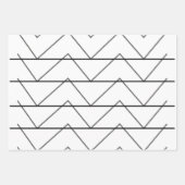 Chevron Stripes Pattern Inpakpapier Vel (Voorkant 3)