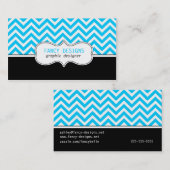 Chevron Stripes Visitekaartje (Voorkant / Achterkant)