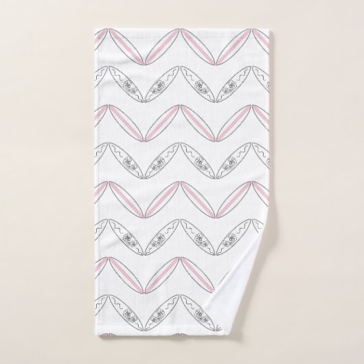 Chevron Surfboard Beach Towel Set Bad Handdoek (Handdoek)