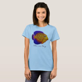 Chevron Tang Reef Fish Damydoll Shirt (Voorkant volledig)