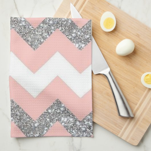 Chevron Theedoek (Quarter Fold)