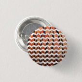 Chevron Tiger Hot oranje en zwart afdrukken Ronde Button 3,2 Cm (Voorkant /achterkant)